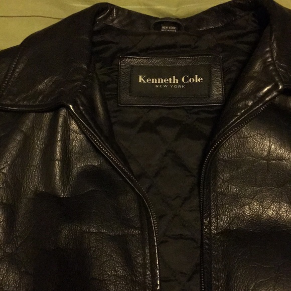 Vintage kenneth cole leather jacket Clearance